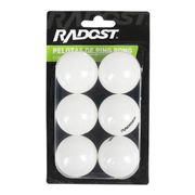 Set 6 Pelotas Ping Pong Radost