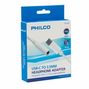 Adaptador Philco USB-C a 3.5mm