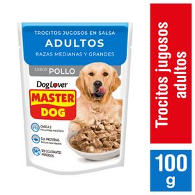 Alimento Húmedo Perro Adulto Master Dog Pollo 100 g