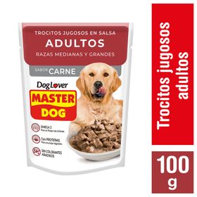 Alimento Húmedo Perro Adulto Master Dog Carne 100 g