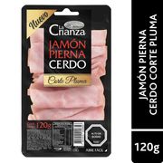 Jamón Pierna Cerdo La Crianza Corte Pluma 120 g