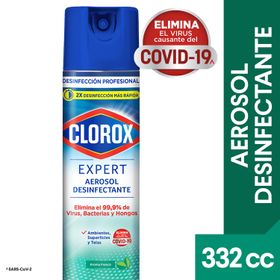 Desinfectante Aerosol Clorox Expert Fresco 332 ml