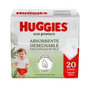 Insertos Desechables Huggies Eco Protect Talla Única 20 un.