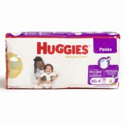 Pañales Pants Huggies Natural Care Talla XG 38 un.