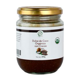 Dulce de coco orgánico cacao 200 g