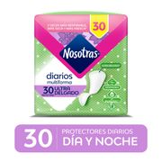 Protectores Cortos Nosotras Ultra Invisibles Flexibles 30 un.