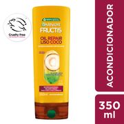 Acondicionador Fructis Oil Repair Liso Coco 350 ml