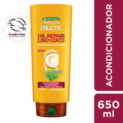 Acondicionador Fructis Oil Repair Liso Coco 650 ml