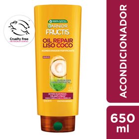 Acondicionador Fructis Oil Repair Liso Coco 650 ml