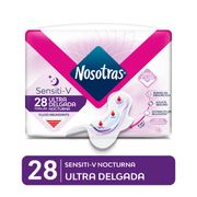 Toallas Higiénicas Nosotras Buenas Noches Ultra Invisibles 28 un.