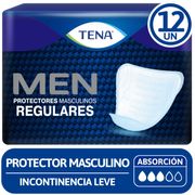 Protectores Tena Para Incontinencia Masculino 12 un.