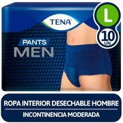 Ropa Interior Desechable Tena Pants Men G 10 un.