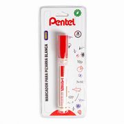 Marcador de Pizarra Pentel Rojo 1 un.