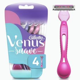 Máquina de Afeitar Venus Suave Mujer 4 un.