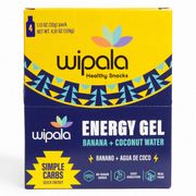 Gel Energético Banana Coco Wipala 4 un.