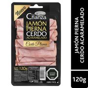 Jamón Pierna Cerdo La Crianza Acaramelado Corte Pluma 120 g