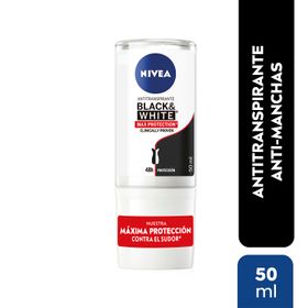 Desodorante Roll On Nivea Invisible Black & White Max 50 ml