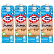 Pack 12 un. Leche Loncoleche Descremada Sin Lactosa 1 L