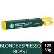 Café Cápsulas Starbucks Blonde Espresso Roast 53 g 10 un.