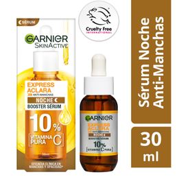 Sérum Garnier Express Noche Vitamina C 30 ml