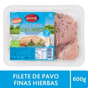 Filete de Pechuga de Pavo Sopraval Finas Hierbas 600 g