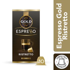 Café Cápsulas Gold Espresso Ristreto 10 un.