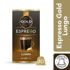 Café Cápsulas Gold Espresso Lungo 10 un.