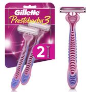 Máquina de Afeitar Mujer Gillette Prestobarba3 2 un.