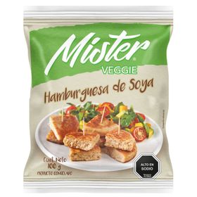 Hamburguesa Soya Mister Veggie 100 g