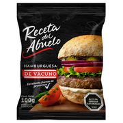 Hamburguesa Vacuno Receta del Abuelo 100 g