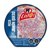 Pizza listo jamón-queso 465 g