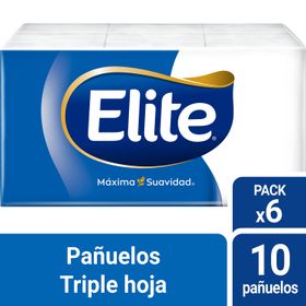 Pañuelos Desechables Elite Aloe Vera 6 un.