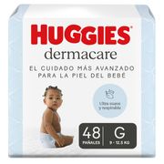 Pañales Huggies Dermacare Talla G 48 un.