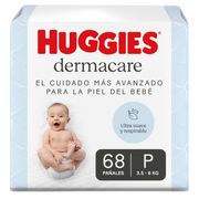 Pañales Huggies Dermacare Talla P 68 un.