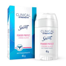 Crema Antitranspirante Secret Clinical Strength Powder Protect 45 g