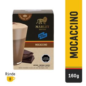 Café Sobres Marley Coffee Soul Rebel Mocaccino 160 g 8 un.