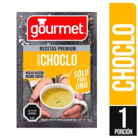Crema Individual Gourmet Choclo Sopa Para Uno Sobre 18 g