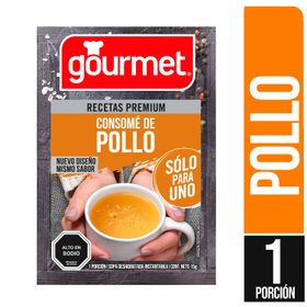 Sopa Individual Gourmet Consomé de Pollo 15 g