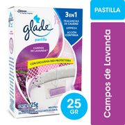 Pastilla Estanque Baño Glade WC Lavanda 25 g