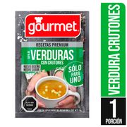 Sopa Para Uno Gourmet Verduras Con Crutones 15 g