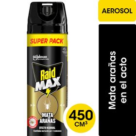 Insecticida Raid Max Mata Arañas 450 ml