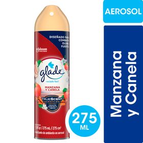 Desodorante Ambiental Glade Manzana Canela Aerosol 275 ml
