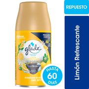 Desodorante Ambiental Glade Automático Repuesto Limón Refrescante 270 ml