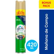 Desodorante Ambiental Glade Aerosol Mañana de Campo 420 ml