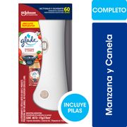 Desodorante Ambiental Glade Automático Aparato + Repuesto Manzana y Canela 175 g