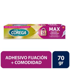 Crema Adhesiva Dental Corega Máxima Comodidad 70 g