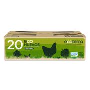 Huevos Ecoterra Gallinas Libres 20 un.