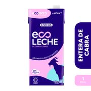 Leche de Cabra Ecoterra Libre Pastoreo 1 L