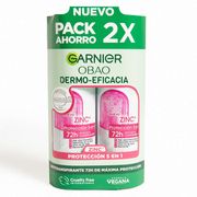 Desodorante Spray Garnier Dermo Eficacia Zinc 150 ml 2 un.