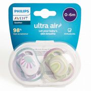 Chupete Avent Ultra Air Mezcl 0-6 M